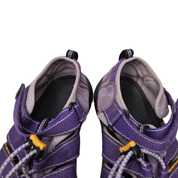 Keen Newport H2 Youth Purple Hiking Sandals Waterproof Outdoor Water Shoe 4 - Picture 7 of 9